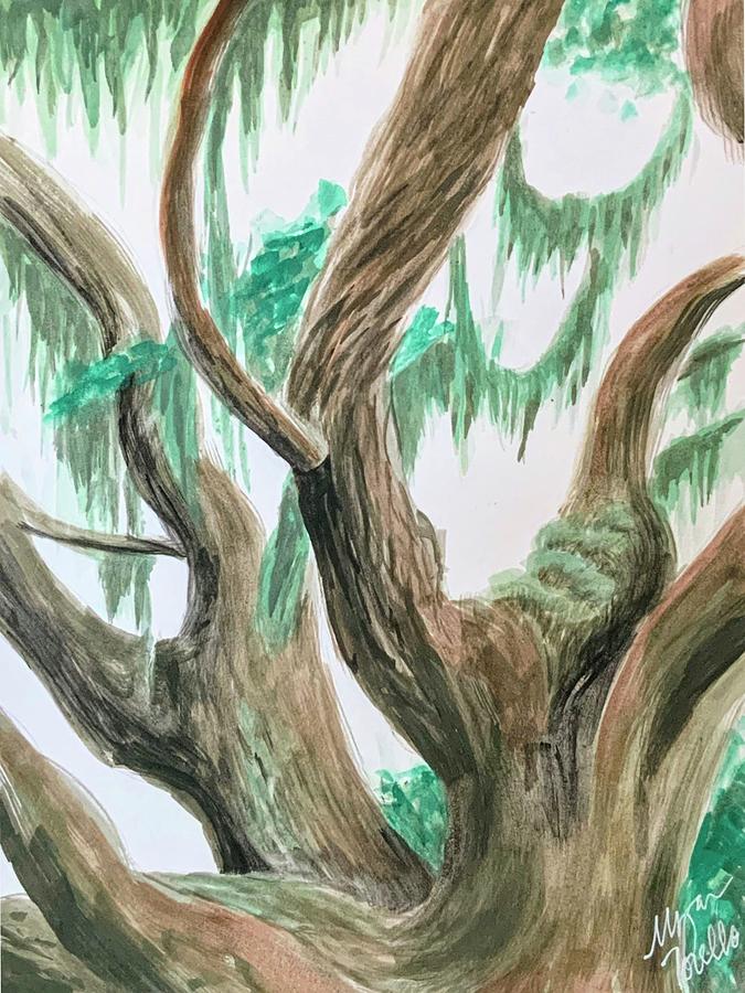 Oak Painting by Megan Torello