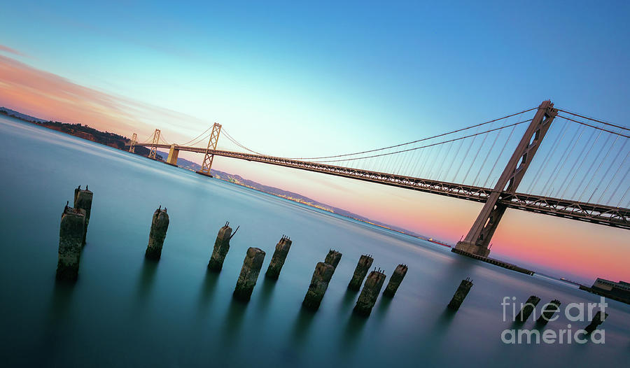 Oakland Bay Bridge Photograph by Doug Sturgess