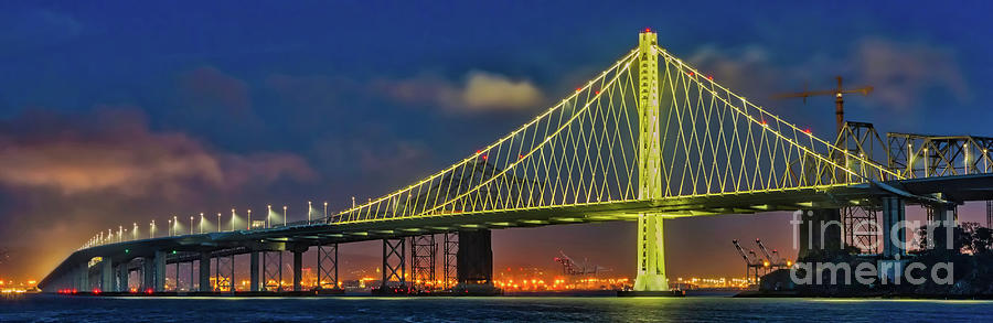Oakland Bay Bridge Photograph by Jerry Fornarotto