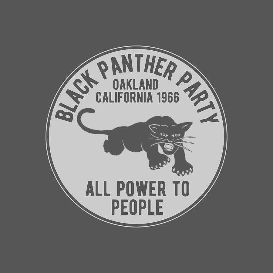 Oakland California 1966 Black Panther Party 80s Painting by Eden David ...