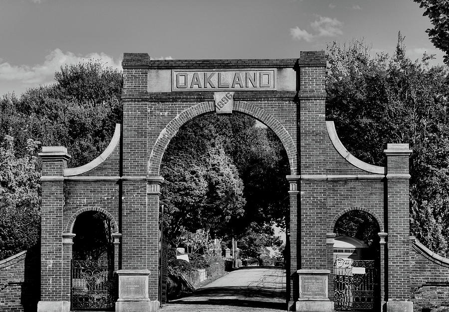 Oakland Cemetery Entrance Photograph by Robert Wilder Jr