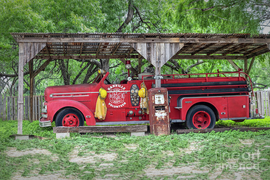Oakville Fire Truck Photograph by Lynn Sprowl