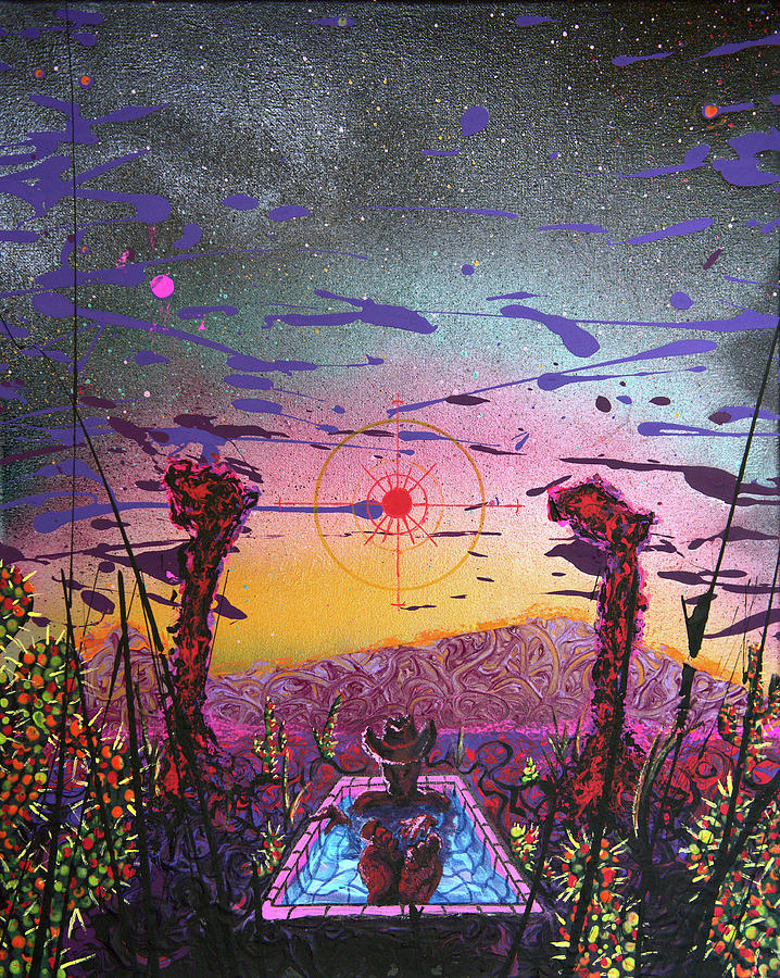 Oasis Painting by Jacob Wayne Bryner