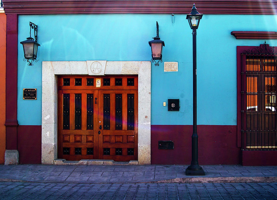 Oaxaca Facade Photograph by William Scott Koenig