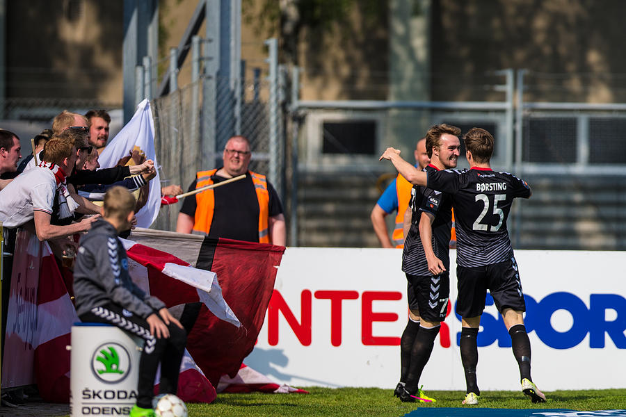OB Odense vs AaB Aalborg - Danish Alka Superliga Photograph by Nicolai Brix