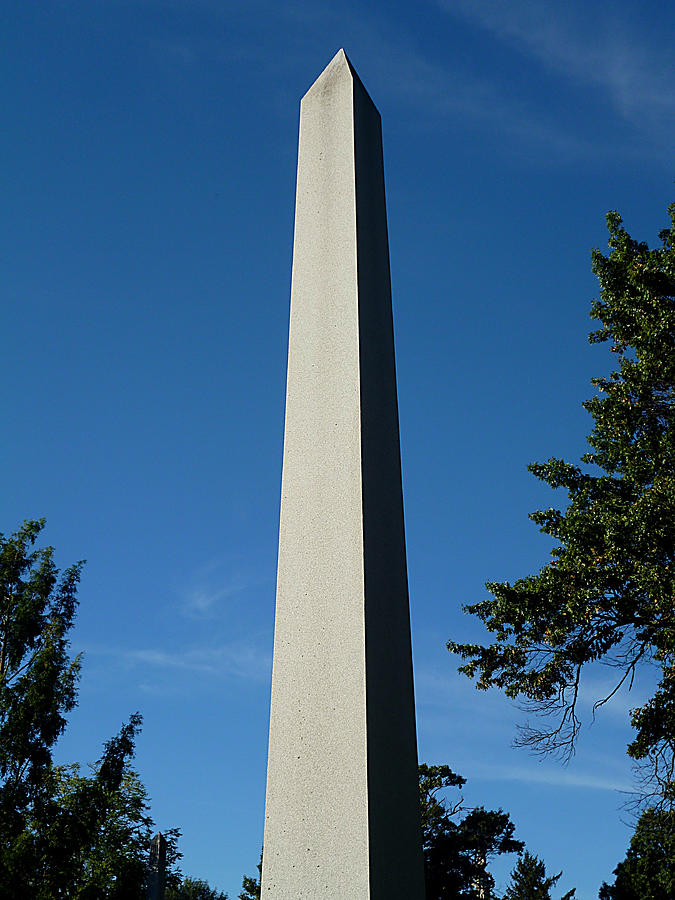 Obelisk on a September Day Photograph by Mike McBrayer