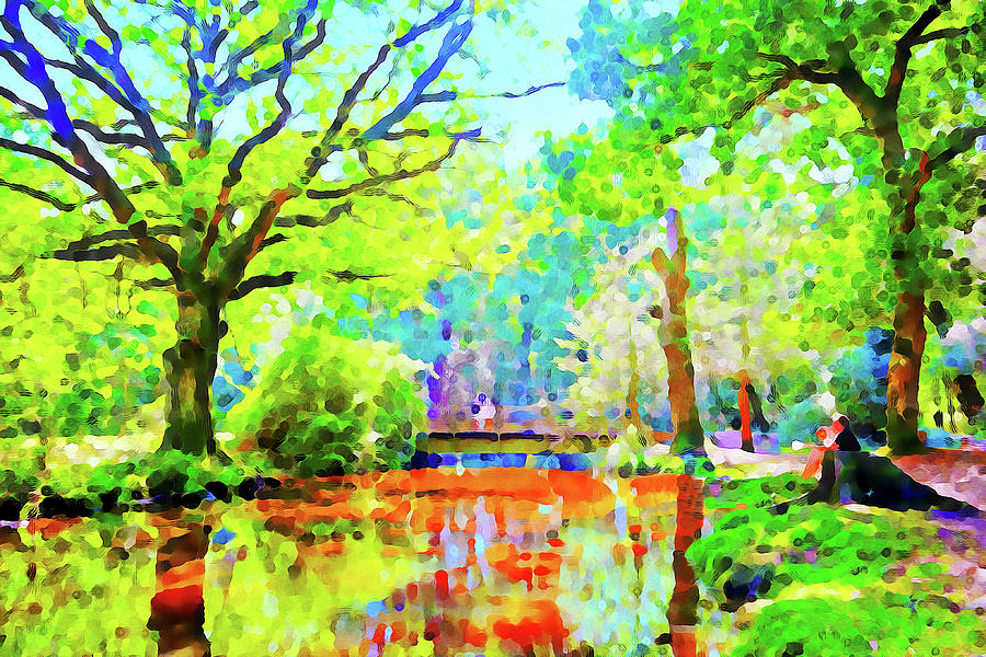 Ober Water Digital Art by Andy Newman - Fine Art America