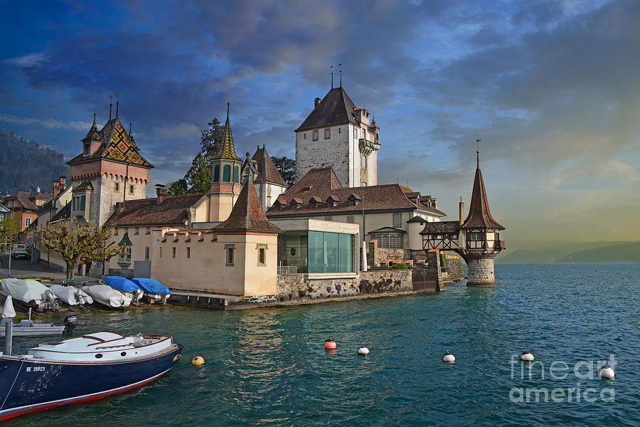 Oberhofen Castle Photograph by Ed Stokes