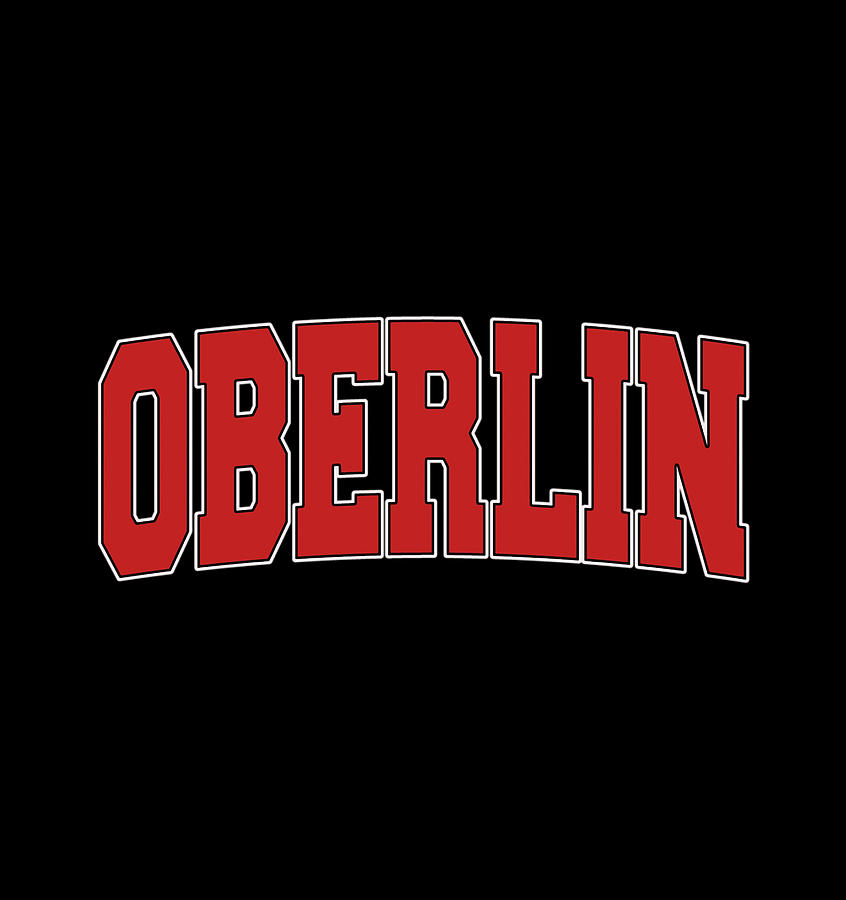 Oberlin Oh Ohio Varsity Style Usa Vintage Sports Digital Art by Thanh ...