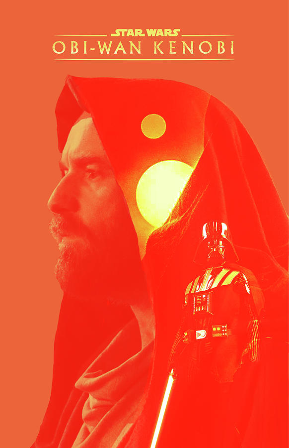 Obi-Wan Kenobi poster Digital Art by Danny DalCompo | Pixels