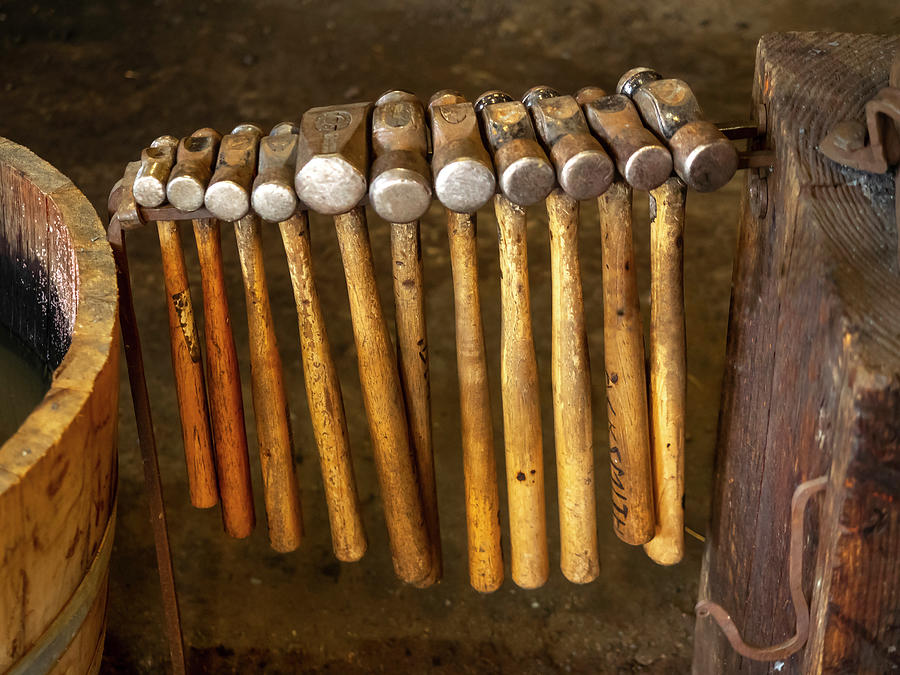 Objects - hammer collection Photograph by Arthur Babiarz - Fine Art America