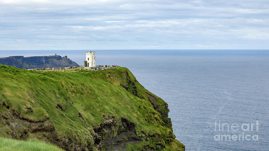 OBriens Tower - Cliffs of Moher, County Clare, Ireland Photograph by Jeff Saunders OBriens Tower - Cliffs of Moher, County Clare, Ireland Photograph by Jeff Saunders