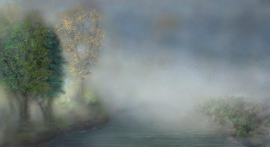 Obscured By Mist Digital Art by Robert Rearick