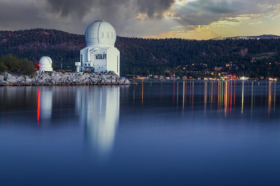 Observatory on the Lake Photograph by Rick Strobaugh