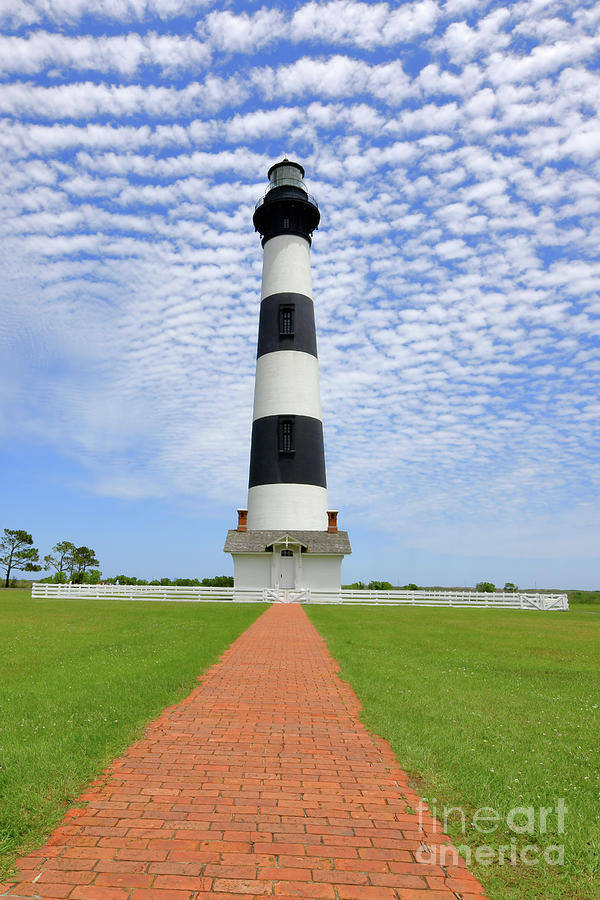 OBX Carolina Lighthouse Photograph by Scott Cameron