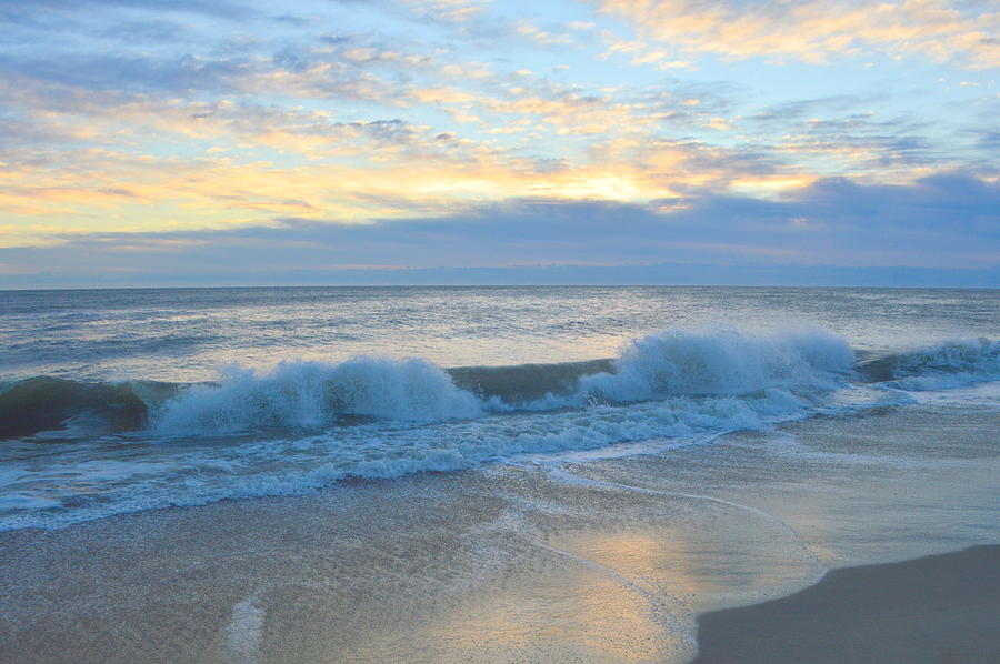 OBX Sunrise in March Photograph by Barbara Ann Bell