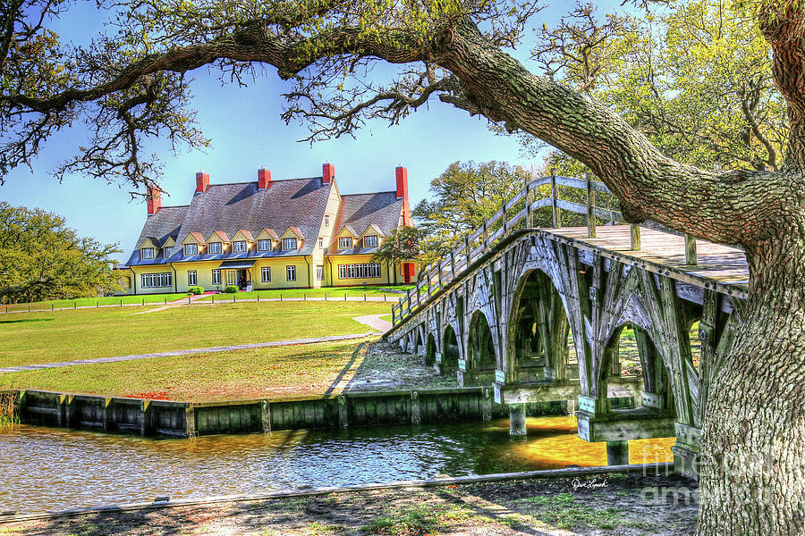 OBX - The Whalehead Club in Corolla, NC - Outer Banks NC - Currituck NC  Photograph by Dave Lynch - Pixels