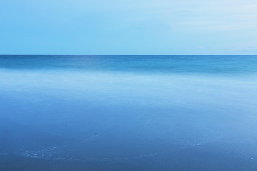 Ocean Blue - Atantic Beach North Carolina Photograph