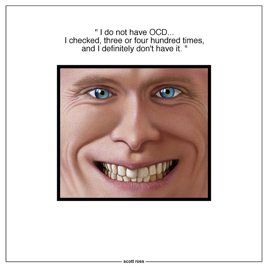 OCD Digital Art by Scott Ross