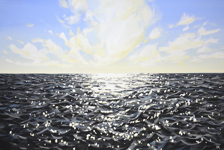 	Ocean 100. Painting by Iryna Kastsova
