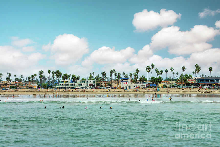 Ocean beach in San Diego, California Photograph by Delphimages Photo Creations