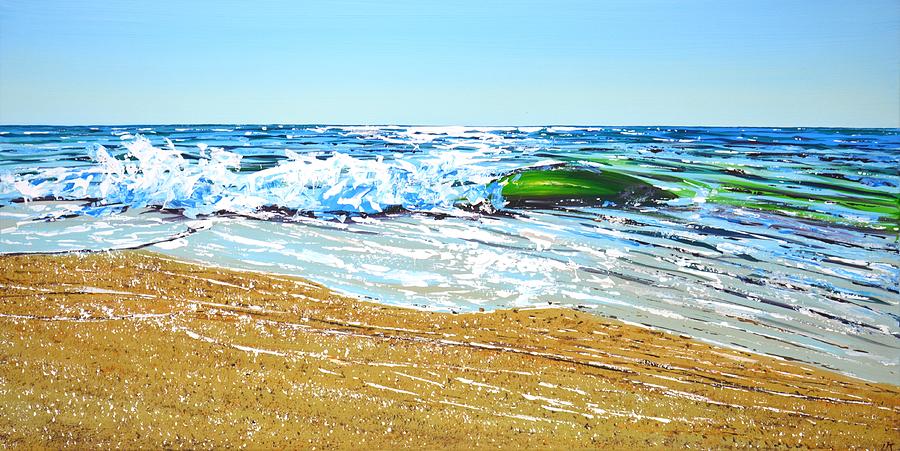 	Ocean. Beach. Painting by Iryna Kastsova