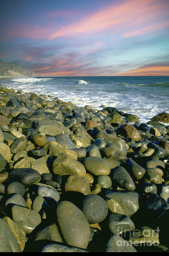 Ocean Beach Rocks Photograph by David Zanzinger