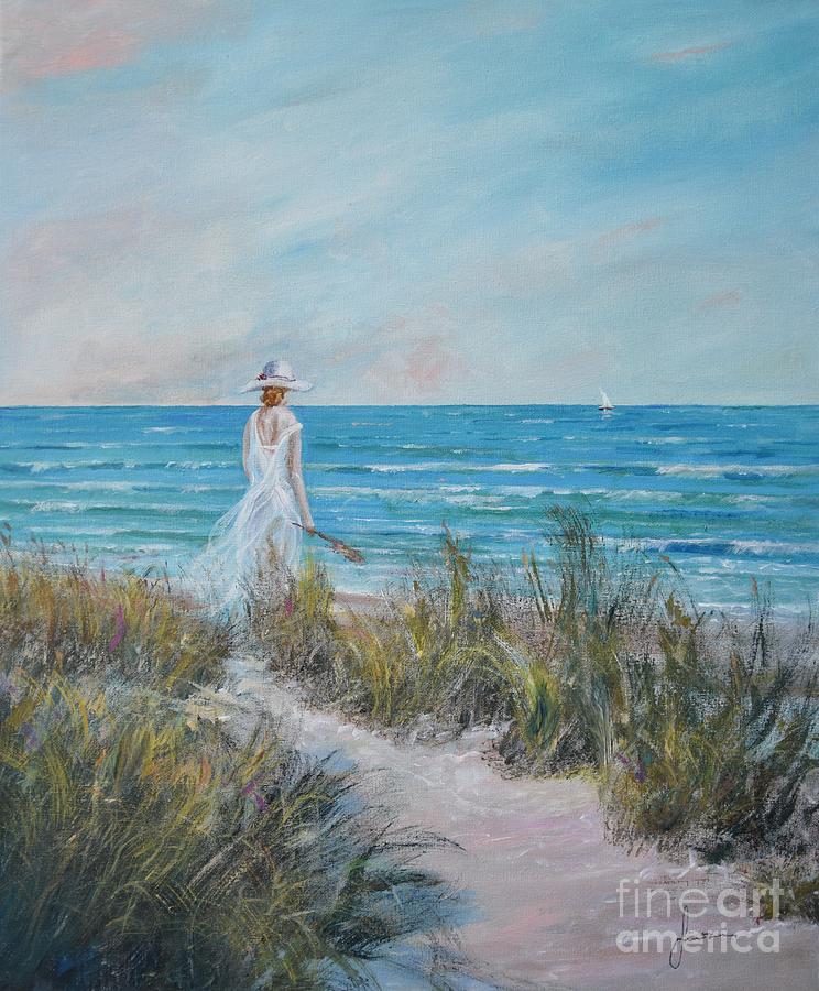 Summer Painting - Ocean Breeze by Sinisa Saratlic