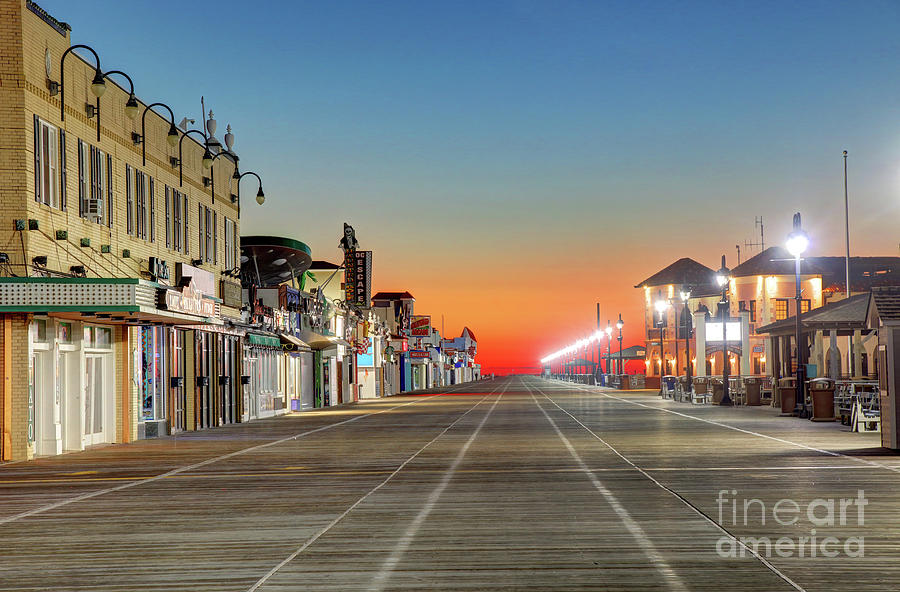 Ocean City Boardwalk Photograph by Denis Tangney Jr | Pixels