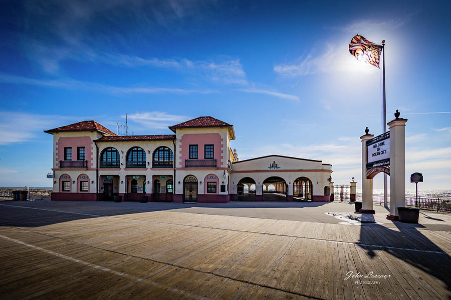 Ocean City N.J. Music Pier Photograph by John Loreaux - Fine Art America