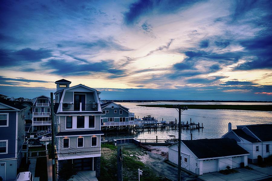 Ocean City Rooftop View Of The Bay Photograph By James DeFazio - Fine ...