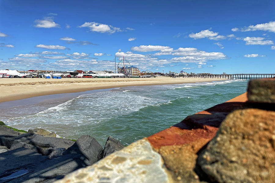 Ocean City Springfest from the Jetty Photograph by Bill Swartwout