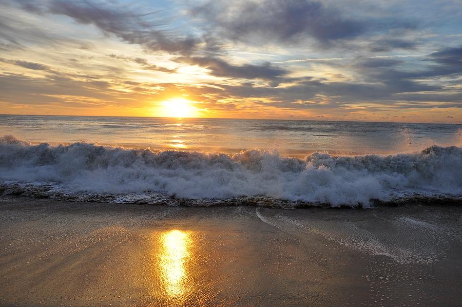 Ocean City Sunrise Photograph by Bob Gizinski - Fine Art America