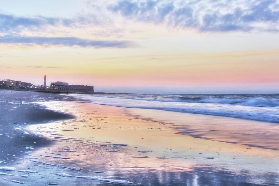 Ocean City Sunrise Photograph by Lori Deiter