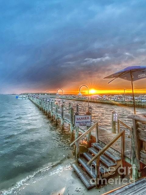 Ocean City Sunset Photograph