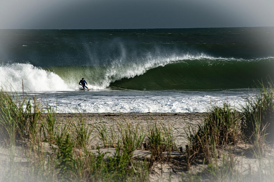 Ocean City-the Wild Surf Photograph by Judy Wolinsky