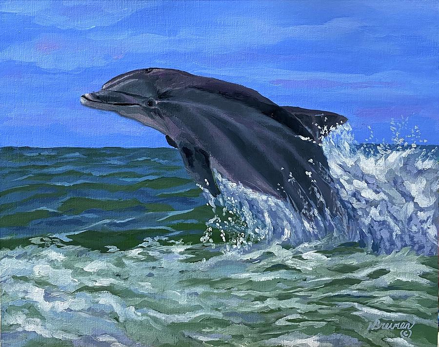 Ocean Fun Painting by Nancy Breiman