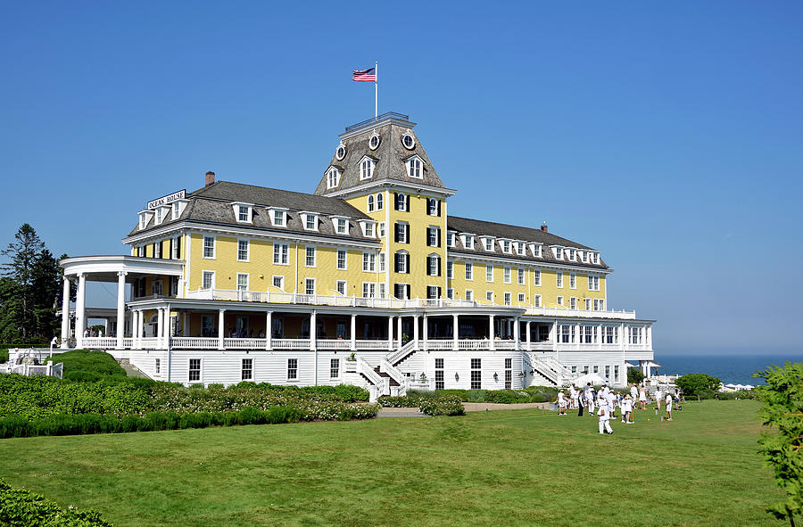 Ocean House Hotel, Watch Hill, Westerly - Rhode Island Photograph by ...