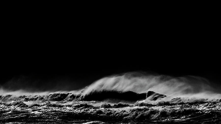 Ocean In Black And White # 10 Photograph by Jorg Becker Ocean In Black And White # 10 Photograph by Jorg Becker