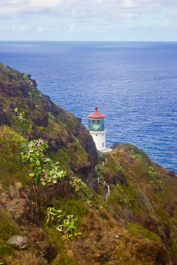 Nature Photograph - Ocean Lighthouse by Kaila Proulx