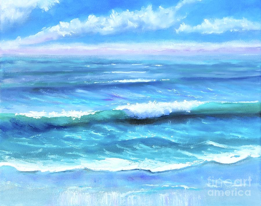 Ocean Painting by Mary Scott