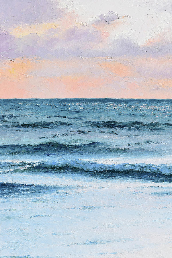 Ocean Meditation Painting by Jan Matson