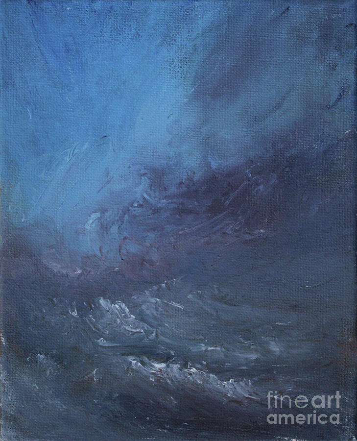 Ocean Melody Painting by Jane See