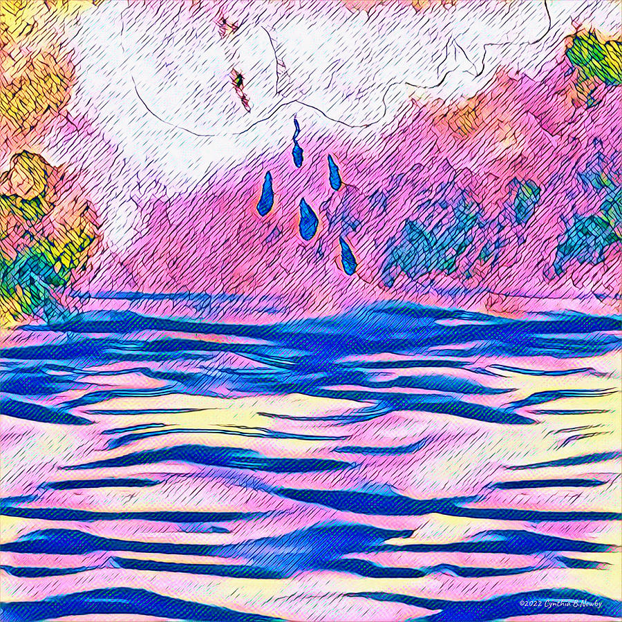 Ocean of Tears Digital Art by Cindys Creative Corner