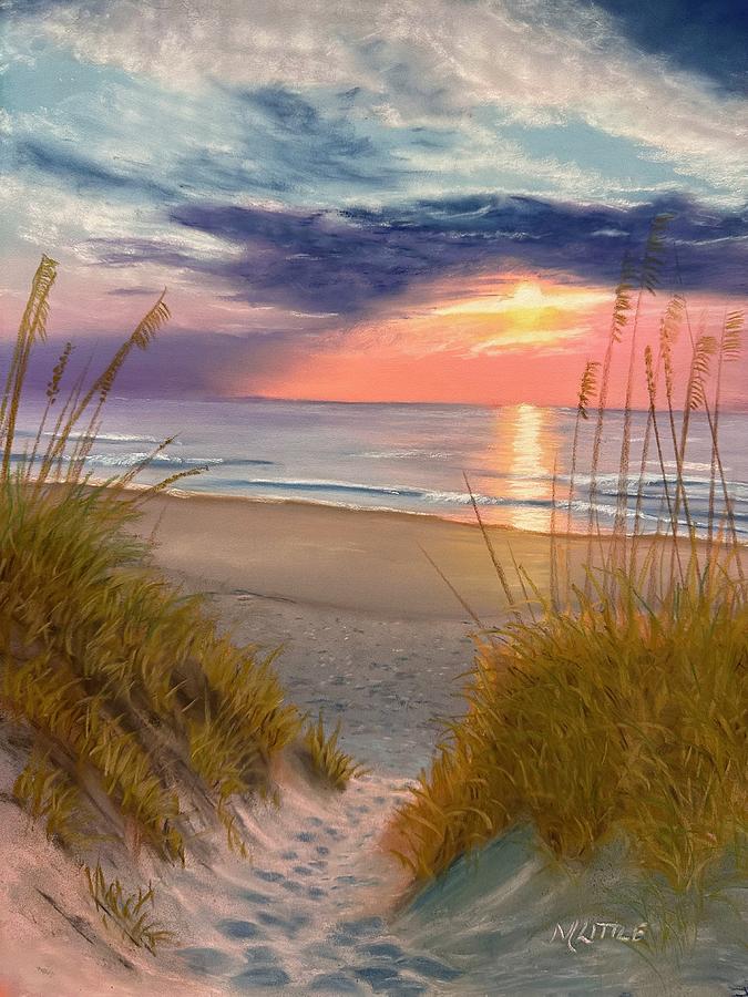 Ocean Paradise Pastel by Marlene Little