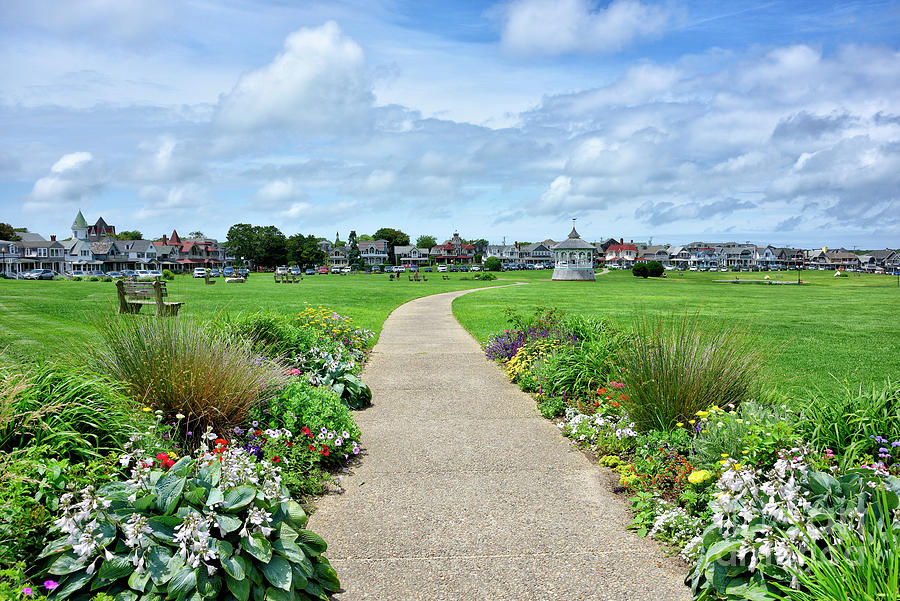 Ocean Park - Oak Bluffs - Martha's Vineyard Photograph by Brendan Reals ...