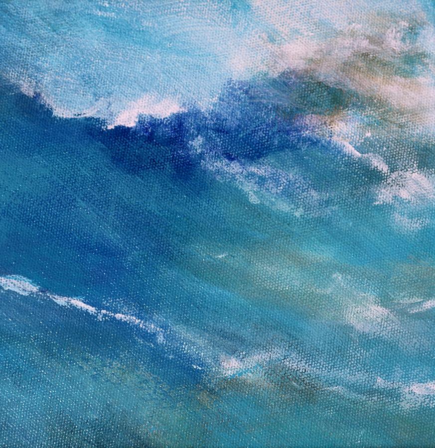 Ocean Scene 2 Painting by M Diane Bonaparte