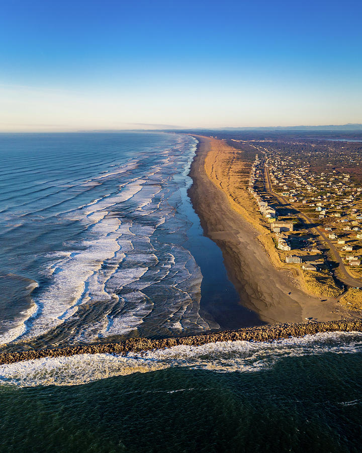 Ocean Shores Photograph by Clinton Ward