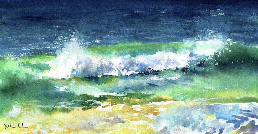 Ocean Spirit Painting by Dora Hathazi Mendes