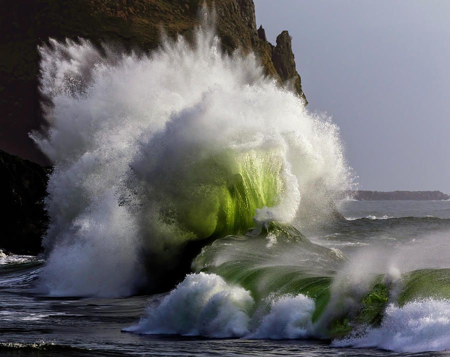Ocean Spout Photograph by Wes and Dotty Weber